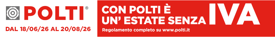 Con Polti è un'estate senza IVA